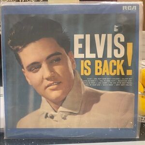 Elvis Prestley Is Back Record Vintage